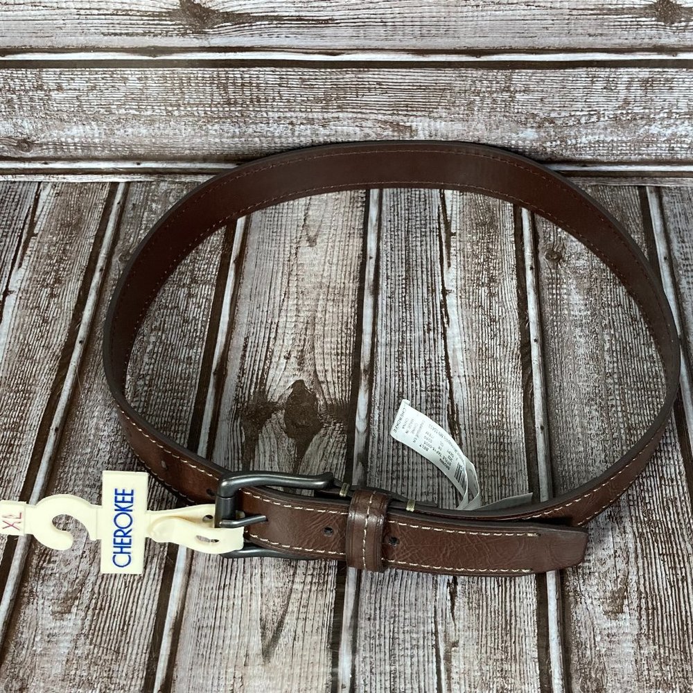 CHEROKEE Boys XL Brown Man Made Material Belt NWT NEW